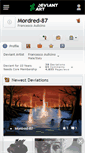 Mobile Screenshot of mordred-87.deviantart.com