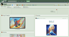 Desktop Screenshot of ejejel.deviantart.com