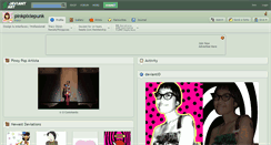 Desktop Screenshot of pinkpixiepunk.deviantart.com