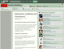 Tablet Screenshot of deviant-animations.deviantart.com