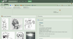Desktop Screenshot of chikako.deviantart.com