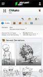 Mobile Screenshot of chikako.deviantart.com