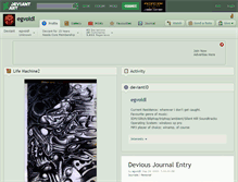 Tablet Screenshot of egvoidl.deviantart.com
