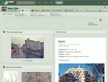 Tablet Screenshot of noor-zen.deviantart.com