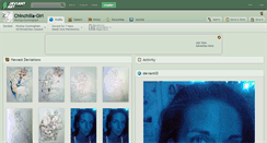 Desktop Screenshot of chinchilla-girl.deviantart.com