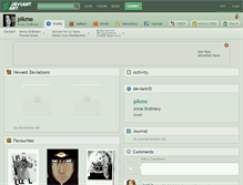 Tablet Screenshot of pikme.deviantart.com