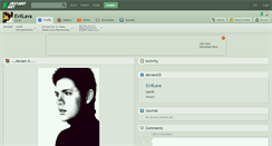 Desktop Screenshot of evillava.deviantart.com
