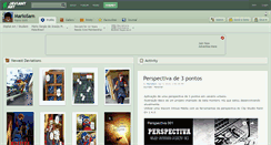 Desktop Screenshot of mariosam.deviantart.com