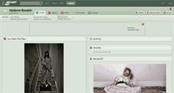 Desktop Screenshot of madame-boudoir.deviantart.com