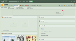 Desktop Screenshot of jiosen.deviantart.com