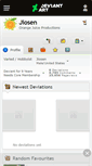 Mobile Screenshot of jiosen.deviantart.com