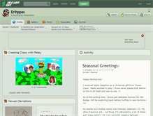 Tablet Screenshot of erihppas.deviantart.com