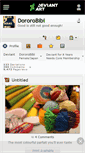 Mobile Screenshot of dororobibi.deviantart.com