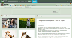 Desktop Screenshot of annicar.deviantart.com