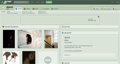 Desktop Screenshot of diploid.deviantart.com