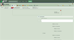 Desktop Screenshot of f112233.deviantart.com