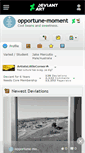 Mobile Screenshot of opportune-moment.deviantart.com