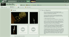 Desktop Screenshot of low-key-life.deviantart.com