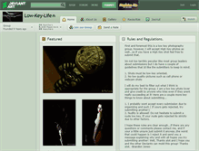 Tablet Screenshot of low-key-life.deviantart.com
