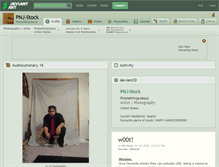 Tablet Screenshot of pnj-stock.deviantart.com