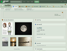Tablet Screenshot of konflikti.deviantart.com