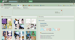 Desktop Screenshot of kawaniclub.deviantart.com