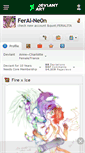 Mobile Screenshot of feral-ne0n.deviantart.com
