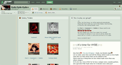 Desktop Screenshot of hyde-hyde-hyde.deviantart.com