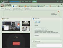 Tablet Screenshot of nicchase.deviantart.com
