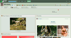 Desktop Screenshot of dark-hyena.deviantart.com