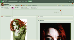 Desktop Screenshot of katvonb.deviantart.com
