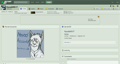 Desktop Screenshot of kyuubi0017.deviantart.com