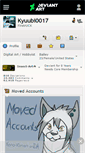 Mobile Screenshot of kyuubi0017.deviantart.com