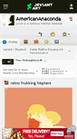 Mobile Screenshot of americananaconda.deviantart.com