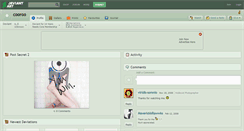 Desktop Screenshot of cooroo.deviantart.com