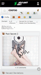 Mobile Screenshot of cooroo.deviantart.com