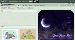 Desktop Screenshot of burningrage8-13.deviantart.com