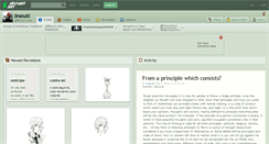 Desktop Screenshot of 0rakul0.deviantart.com