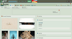 Desktop Screenshot of heritier.deviantart.com