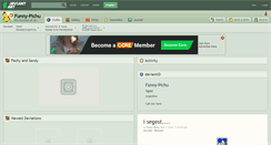 Desktop Screenshot of funny-pichu.deviantart.com
