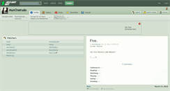 Desktop Screenshot of munchairudo.deviantart.com