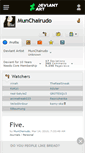 Mobile Screenshot of munchairudo.deviantart.com