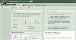 Desktop Screenshot of narutoutopia.deviantart.com