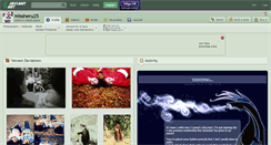 Desktop Screenshot of missheru25.deviantart.com