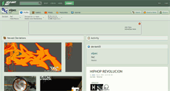 Desktop Screenshot of elpec.deviantart.com