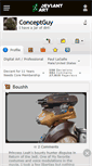 Mobile Screenshot of conceptguy.deviantart.com