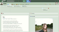 Desktop Screenshot of allyrah.deviantart.com