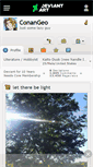 Mobile Screenshot of conangeo.deviantart.com