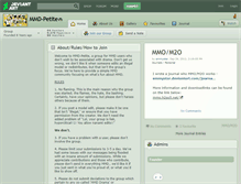 Tablet Screenshot of mmd-petite.deviantart.com