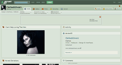 Desktop Screenshot of clarissaschwarz.deviantart.com